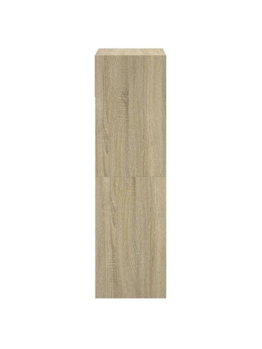 Apavu skapītis, ozolkoka krāsa, 60x34x116 cm, inženierijas koks