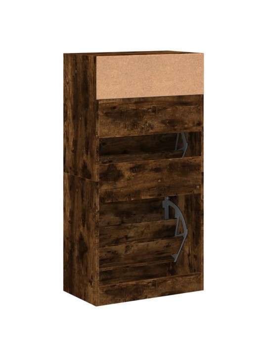 Apavu skapītis, ozolkoka krāsa, 60x34x116 cm, inženierijas koks