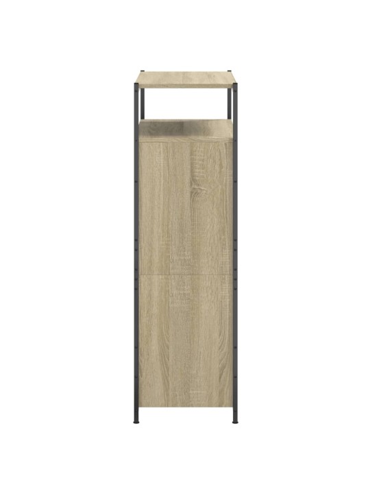 Apavu skapītis, ozolkoka krāsa, 75x34x112 cm, inženierijas koks