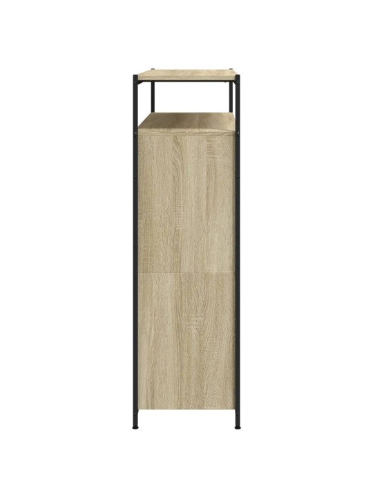 Apavu skapītis ar 4 atvilktnēm, koka krāsa, 100x34x112 cm