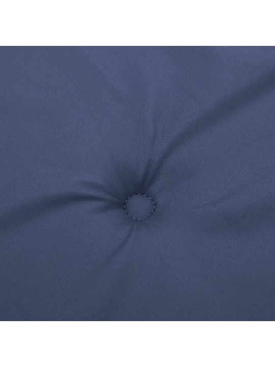Dārza sola matracis, 150x50x4 cm, audums, tumši zils