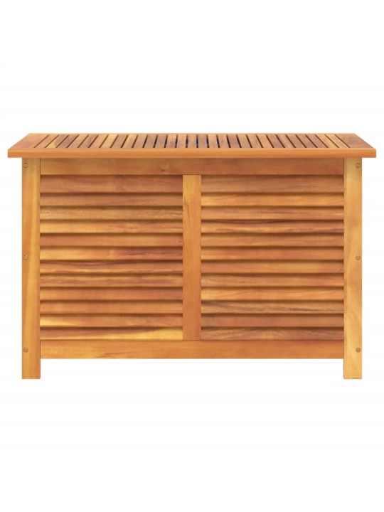 Dārza uzglabāšanas kaste, 90x50x56 cm, akācijas masīvkoks