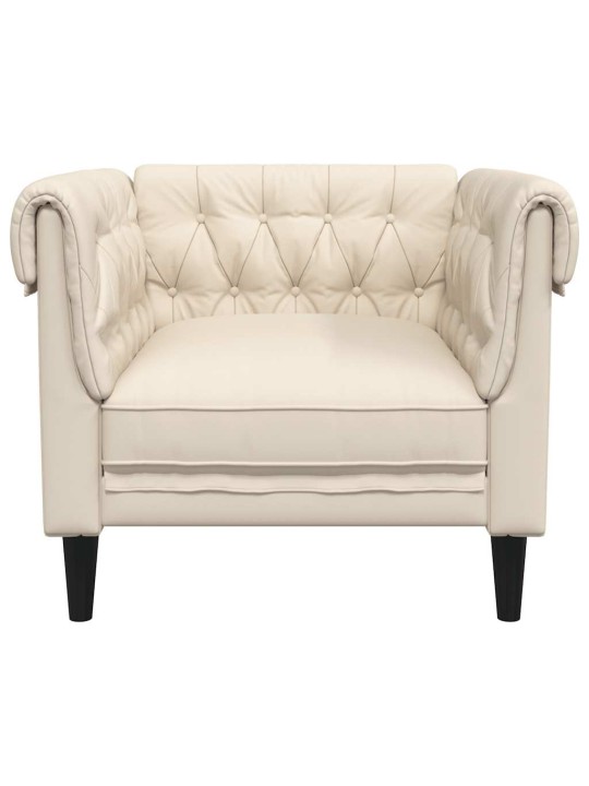 Chesterfield atpūtas krēsls, lins