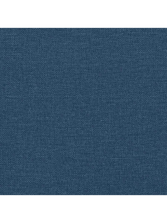 Trīsvietīgs chesterfield dīvāns, zils audums