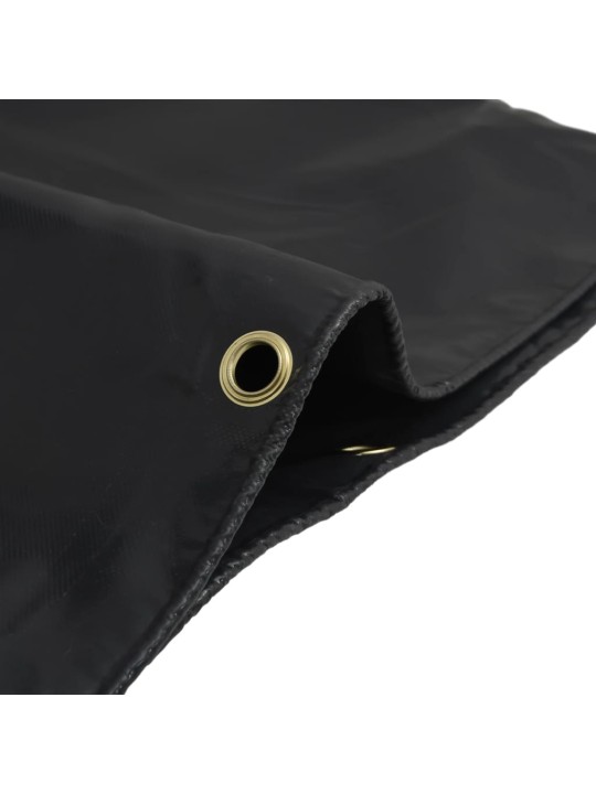 Brezenta pārklājs, antracītpelēks, 1,5x20 m, 650 g/m²