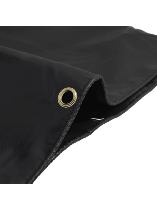 Brezenta pārklājs, antracītpelēks, 2,5x3,5 m, 650 g/m²