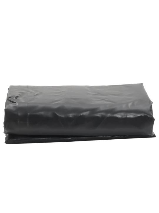 Brezenta pārklājs, antracītpelēks, 1x2,5 m, 650 g/m²
