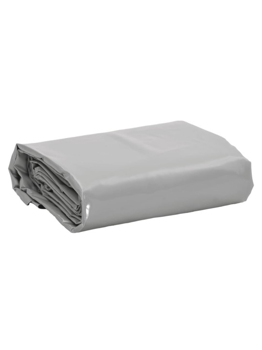 Brezenta pārklājs, pelēks, 3x4 m, 650 g/m²