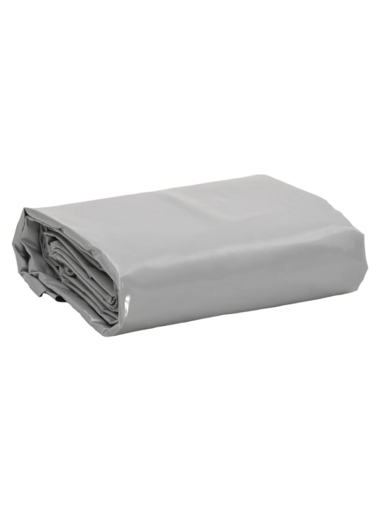 Brezenta pārklājs, pelēks, 4x7 m, 650 g/m²