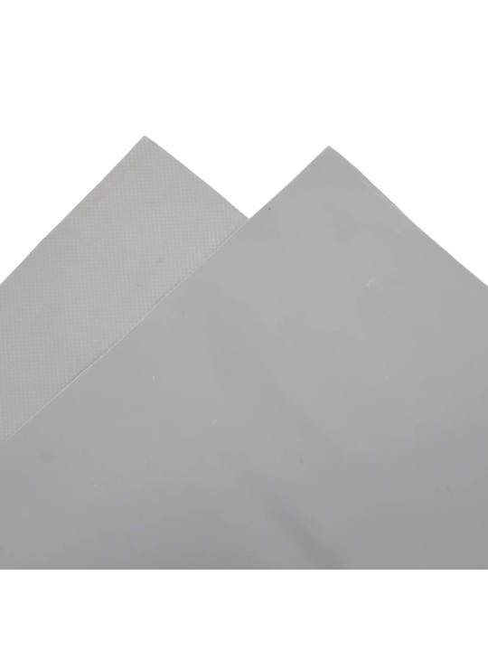 Brezenta pārklājs, pelēks, 4x7 m, 650 g/m²