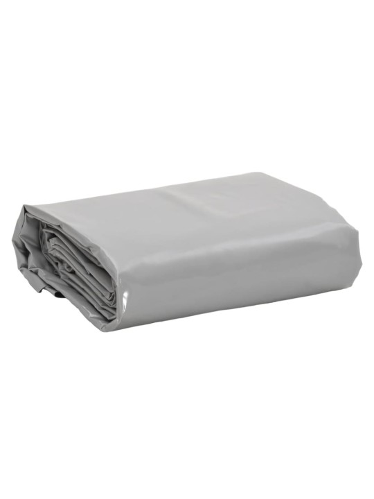 Brezenta pārklājs, pelēks, 1x2,5 m, 650 g/m²