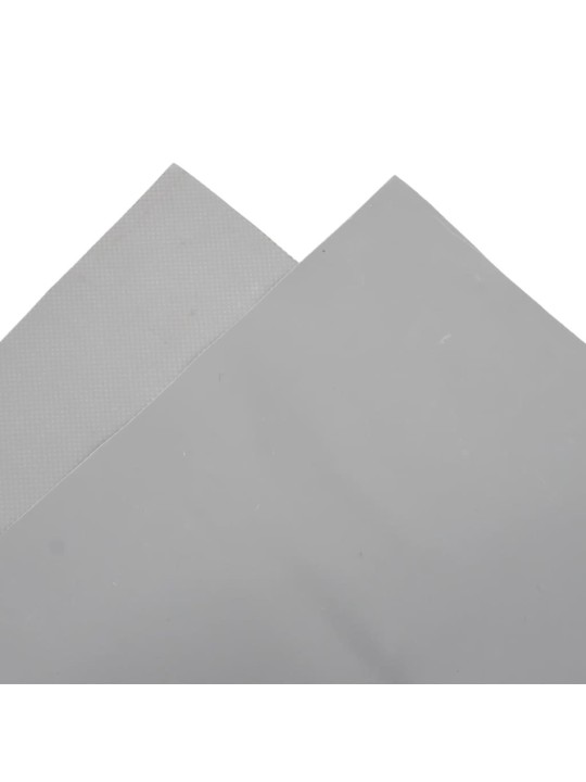 Brezenta pārklājs, pelēks, 2,5x4,5 m, 650 g/m²