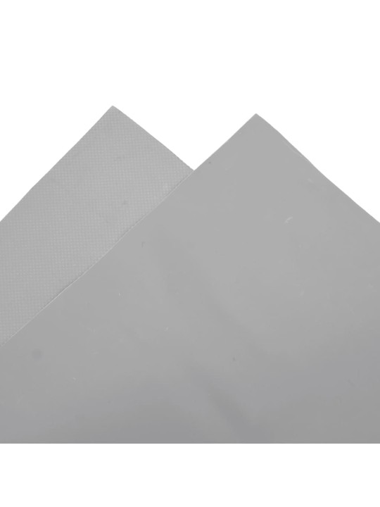Brezenta pārklājs, pelēks, 5x7 m, 650 g/m²