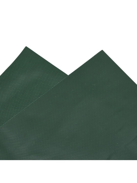 Brezenta pārklājs, zaļš, 4x6 m, 650 g/m²