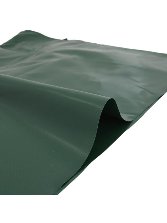Brezenta pārklājs, zaļš, 4x8 m, 650 g/m²