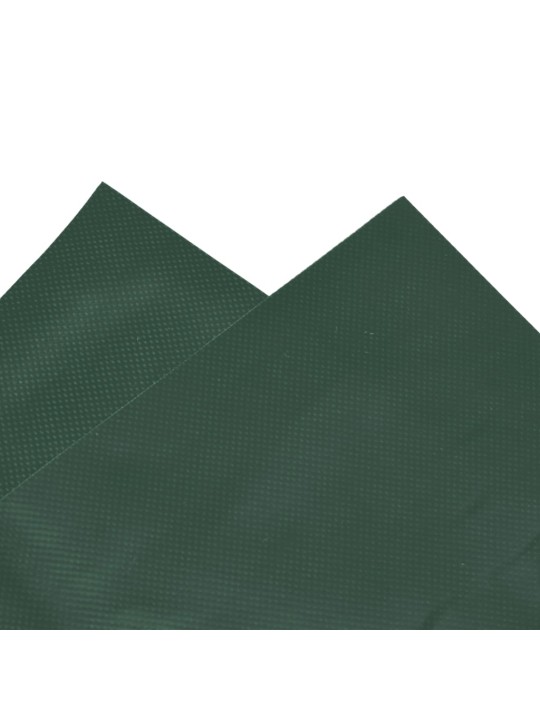 Brezenta pārklājs, zaļš, 4x8 m, 650 g/m²