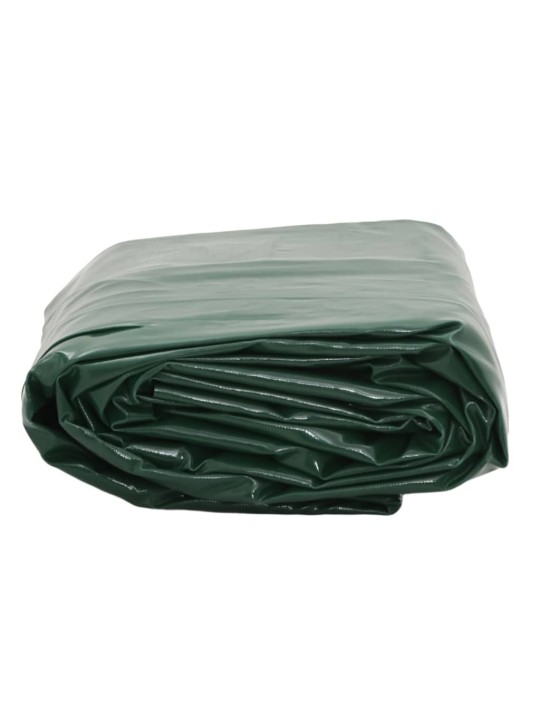 Brezenta pārklājs, zaļš, 1,5x20 m, 650 g/m²