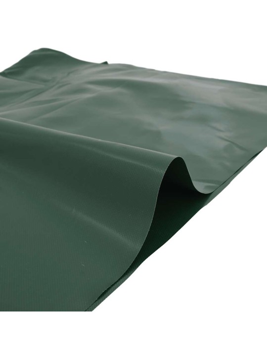 Brezenta pārklājs, zaļš, 5x5 m, 650 g/m²
