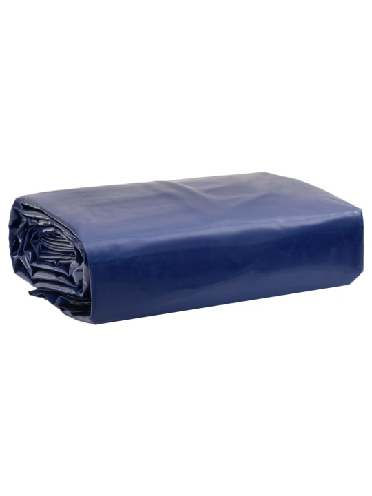 Brezenta pārklājs, zils, 4x4 m, 650 g/m²
