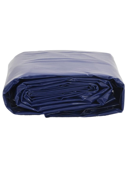 Brezenta pārklājs, zils, 4x4 m, 650 g/m²