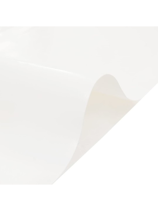 Brezenta pārklājs, balts, 4x8 m, 650 g/m²