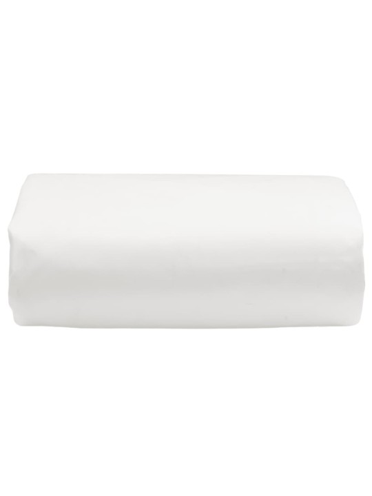 Brezenta pārklājs, balts, 1,5x20 m, 650 g/m²