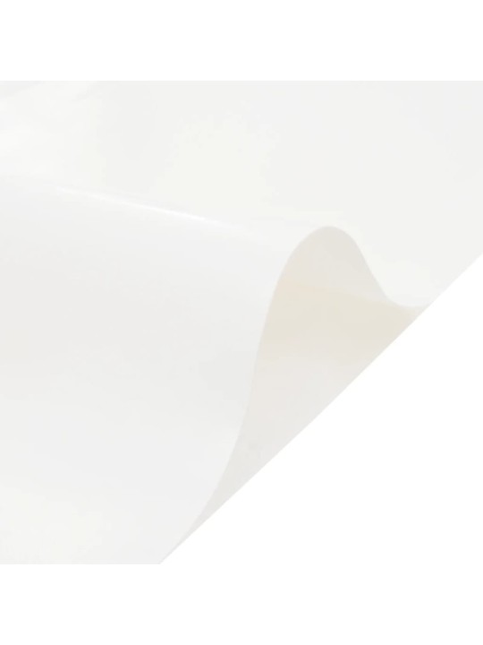 Brezenta pārklājs, balts, 3,5x5 m, 650 g/m²