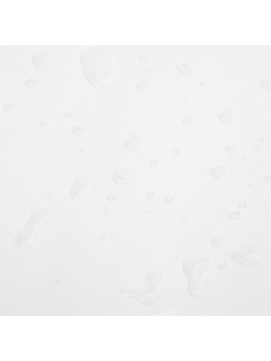 Brezenta pārklājs, balts, 3,5x5 m, 650 g/m²