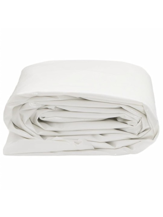 Brezenta pārklājs, balts, 2,5x4,5 m, 650 g/m²