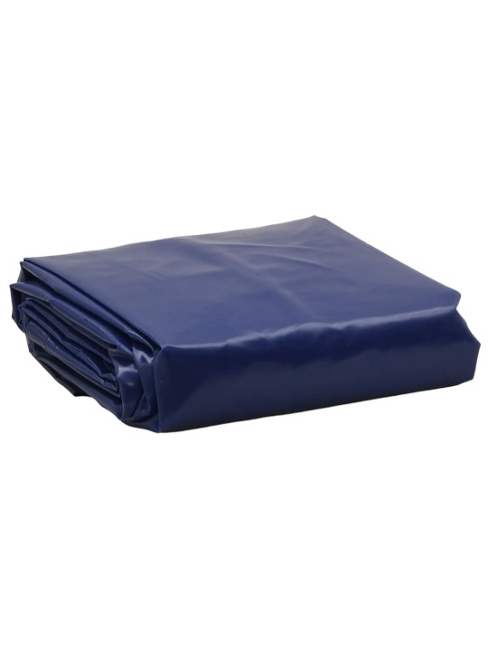 Brezenta pārklājs, zils, ø 2,4 m, 650 g/m²