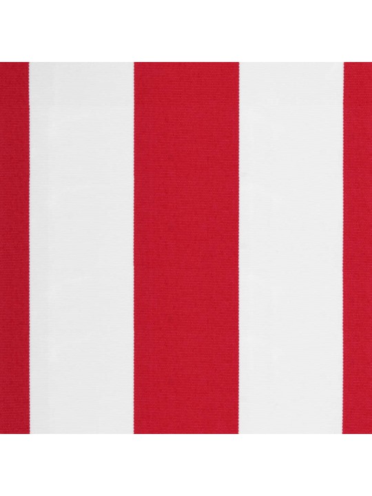 Nojumes maiņas jumts, sarkanas un baltas svītras, 4,5x3 m