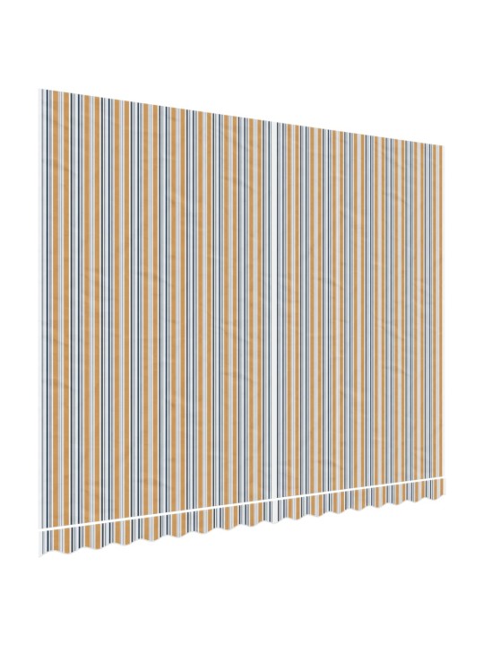 Nojumes maiņas jumts, daudzkrāsainas svītras, 4x3 m
