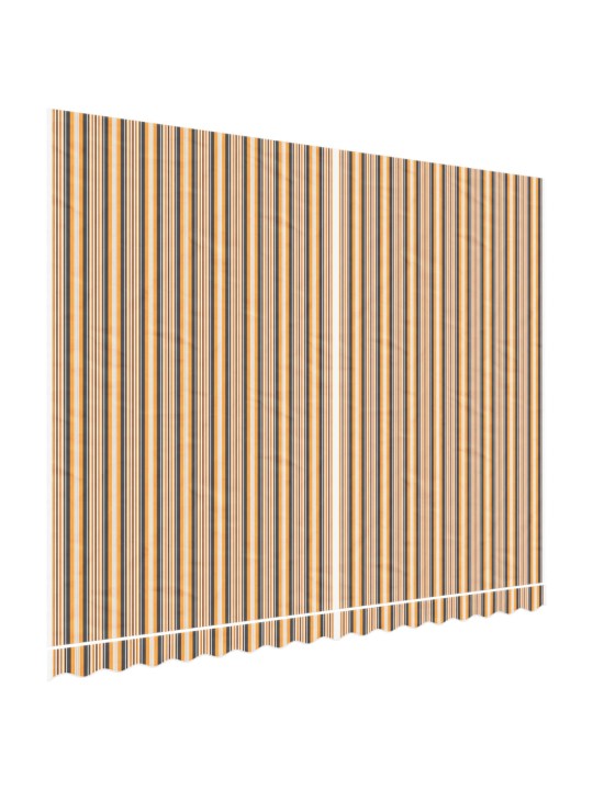 Nojumes maiņas jumts, daudzkrāsainas svītras, 4x3 m