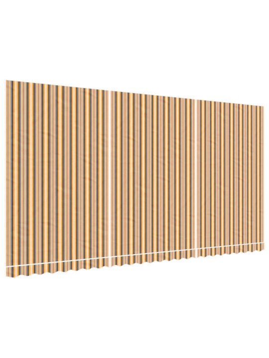 Nojumes maiņas jumts, daudzkrāsainas svītras, 6x3 m