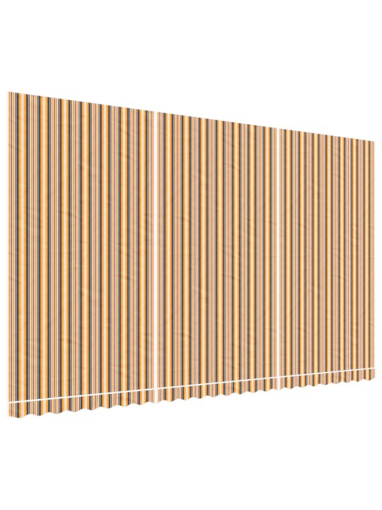 Nojumes maiņas jumts, daudzkrāsainas svītras, 6x3,5 m