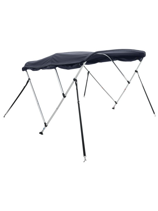 Trīsloku motorlaivas jumts ar sānu sienām, 183x(137-152)x137 cm