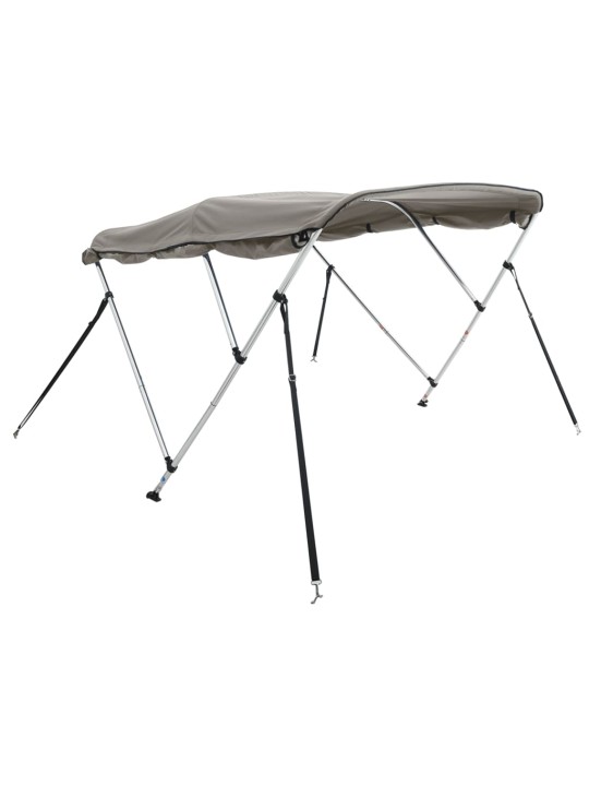 Trīsloku motorlaivas jumts ar sānu sienām, 183x(170-182)x137 cm