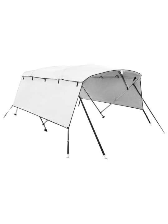 Četruloku motorlaivas jumts ar sānu sienām, 243x(170-182)x137cm