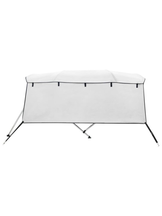 Četruloku motorlaivas jumts ar sānu sienām, 243x(170-182)x137cm