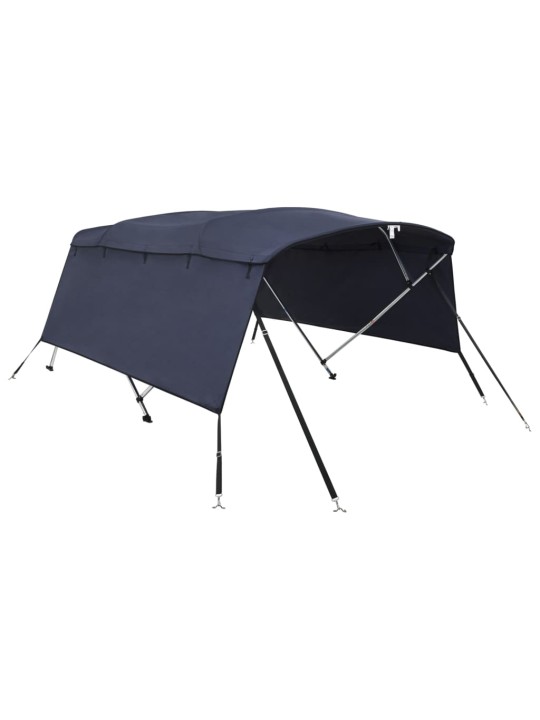 Četruloku motorlaivas jumts ar sānu sienām, 243x(200-213)x137cm