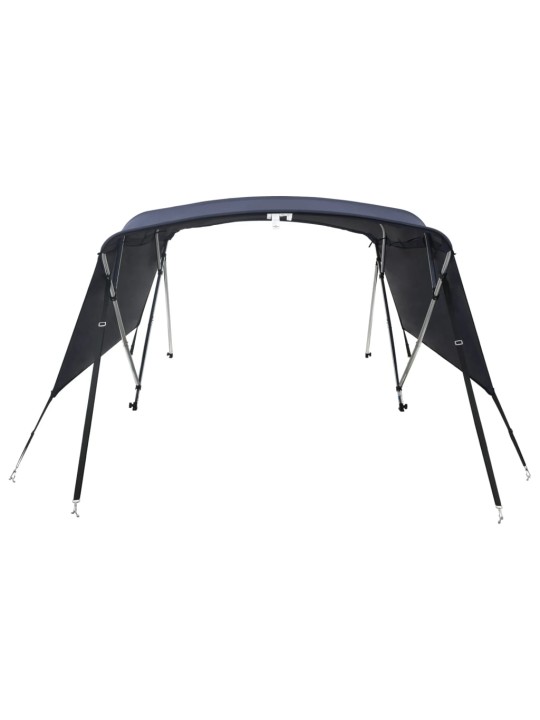 Četruloku motorlaivas jumts ar sānu sienām, 243x(200-213)x137cm