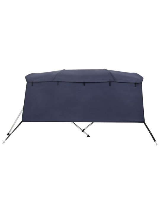 Četruloku motorlaivas jumts ar sānu sienām, 243x(200-213)x137cm