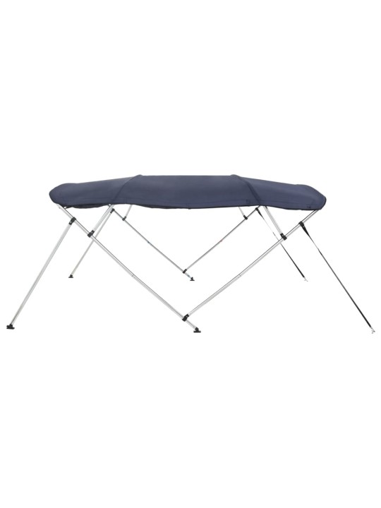 Četruloku motorlaivas jumts ar sānu sienām, 243x(200-213)x137cm