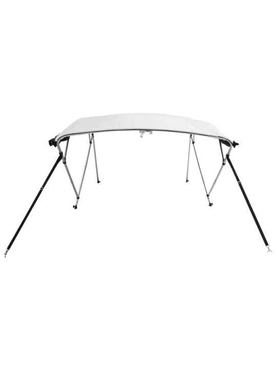 Četruloku motorlaivas jumts ar tīkla sienām 243x(185-198)x137cm