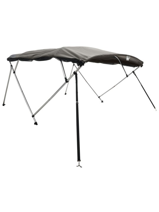 Četrloku motorlaivas jumts ar tīkla sienām, 243x(170-182)x137cm