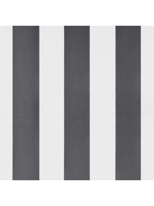 Manuāli izvelkama nojume ar led, pelēka un balta, 500x300 cm