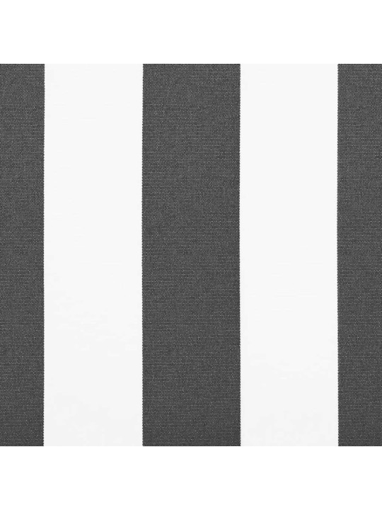 Automātiski izvelkama markīze, pelēka un balta, 400x300 cm