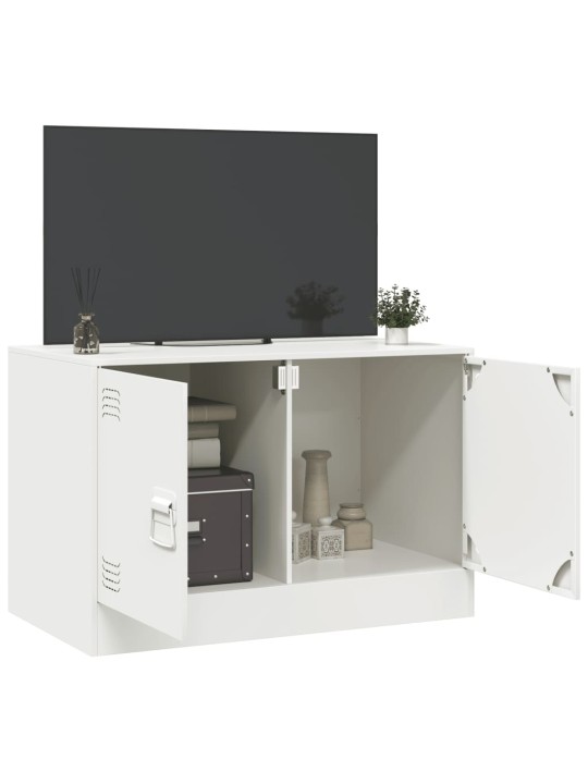 Tv skapītis, 67x39x44 cm, tērauds, balts