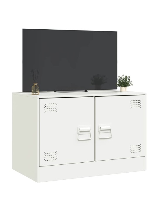 Tv skapītis, 67x39x44 cm, tērauds, balts