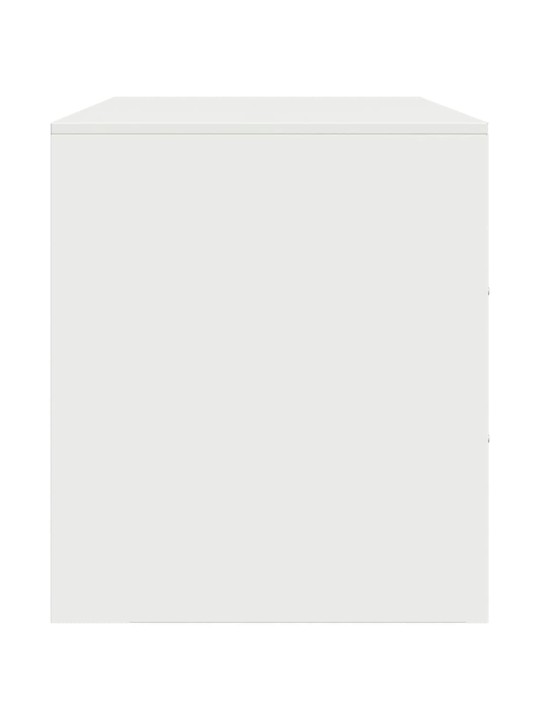 Tv skapīši, 2 gab., balti, 67x39x44 cm, tērauds